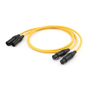 

Pair VDH M.C.D102 MKIII XLR audio cables HYBRID XLR Female to male audio interconnect cable