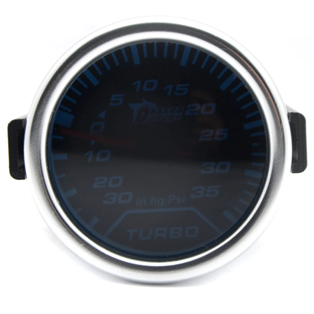 DRAGON GAUGE 52 мм Boost Turbo Gauge 35 Psi Механическая дымовая поверхность|face|face n face |