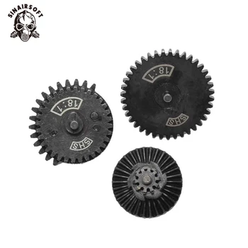 

SHS Steel Helical Reinforcement Low Noise High Torque Gear Set for Ver2/3 AEG Gearbox Hunting Army Paintball Game Accessories