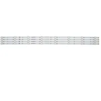 850mm LED backlight strip 8 lamp for 43"TV 43PUS6162/12 43PUS6412 LBM430M0801-BW-3 TPT430U3-EQYSHM.G 1