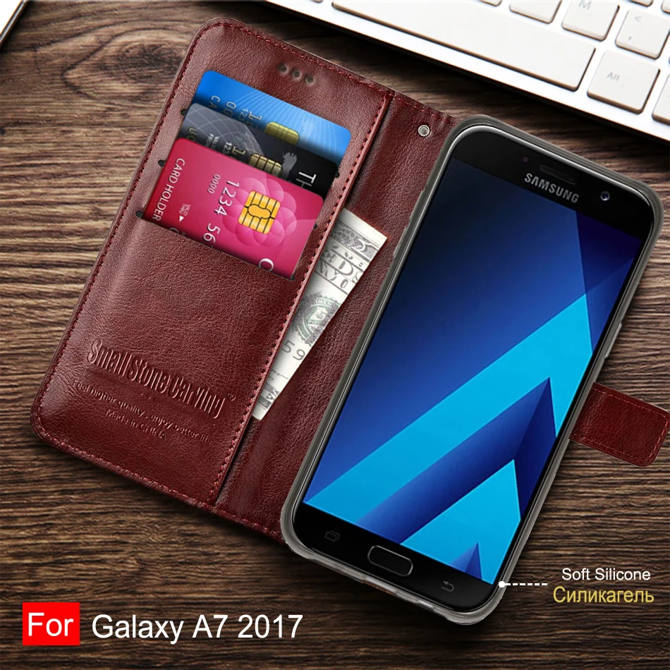 Leather Protective Card Holder Wallet Phone Case