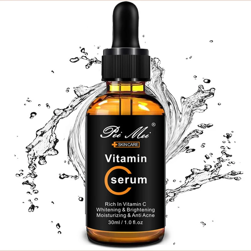 Mejor vendedor  Suero Facial de vitamina C de larga duración, hidratante, mejora la rugosidad, alivia las manchas, esencia para el rostro con ácido hialurónico, 30ml 85ZX1Qdb6