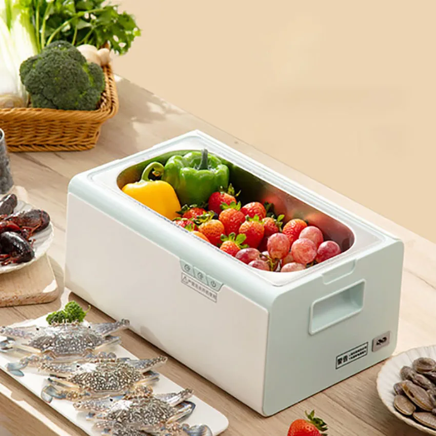 Fruit Cleaner Vegetable Washing Machine Dual-core Fruit Veggie Wash Machine  Fruit And Vegetable Cleaner Device Food Purifier - Vegetable Washers -  AliExpress