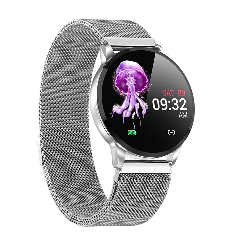 Новинка, Смарт-часы для фитнеса, для женщин, для бега, пульсометр, Bluetooth, шагомер, сенсорный, умные спортивные Смарт-часы для женщин и мужчин