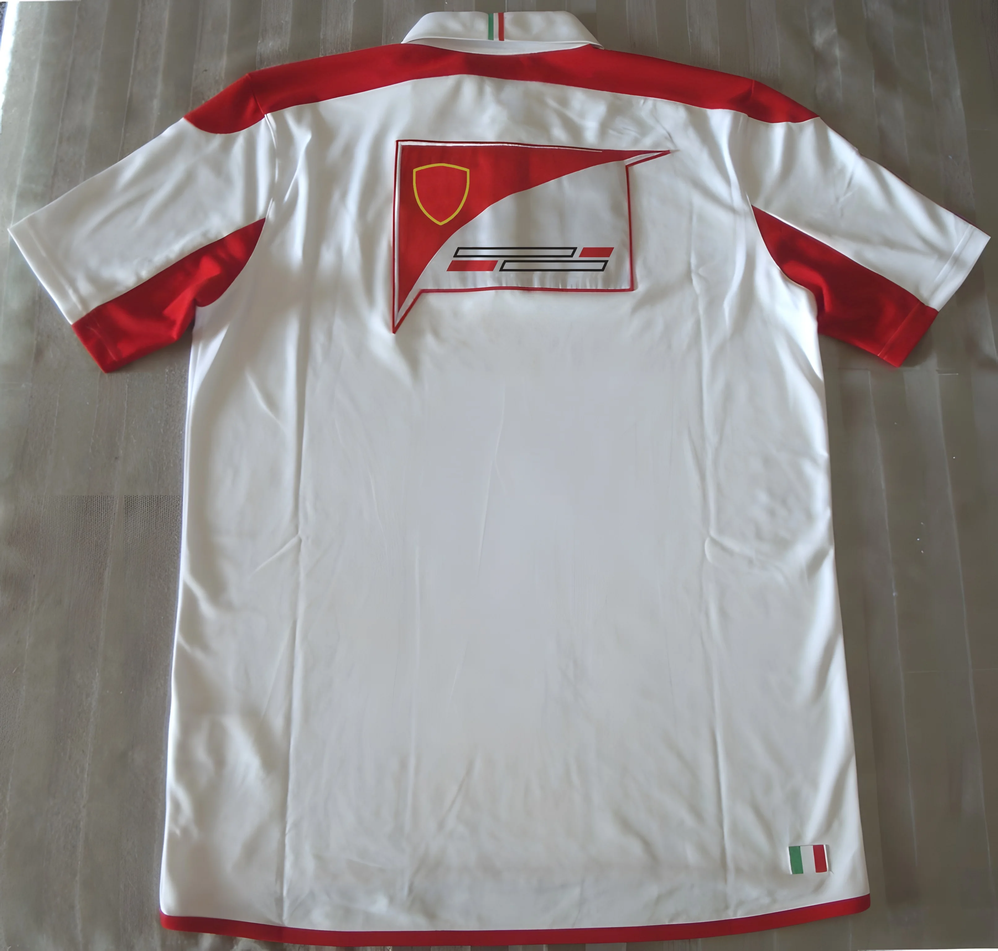 Hot sale F1 Formula One racing suit lapel POLO shirt clothes team work clothes short-sleeved T-shirt men's customization