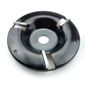 

100mm Power Wood Carving Disc for 16mm Angle Grinder Tool Milling Cutter Tea Tray Blade Tridentate Woodworking Disc Grinder