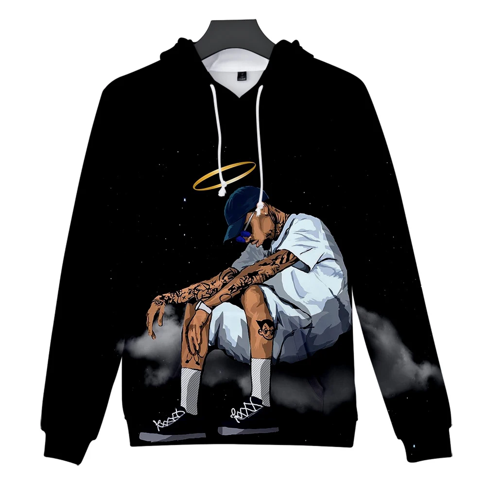 Chris Brown 3d Print Hoodies Royalty Breezy Hoody Fashion Hip Hop Long Sleeve Sweatshirt Chris Brown Hoodies Streetwear Pullover Aliexpress Men S Clothing