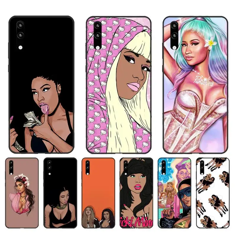 Motirunner в стиле Nicki Minaj арт мягкий резиновый чехол для мобильного телефона Huawei Honor8X 8A