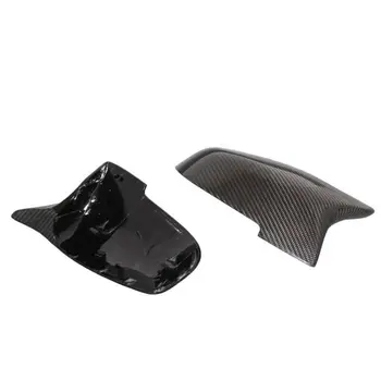 

Protector Rearview Mirror Cover Carbon Fiber Black ABS plastic Case Side