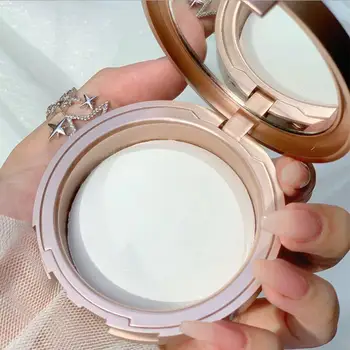 

Maffick Peach Silk Powder Cake Oil-Control Finishing Powder Lasting Good-Looking Matte Fine High Gloss Powder Cake T1384