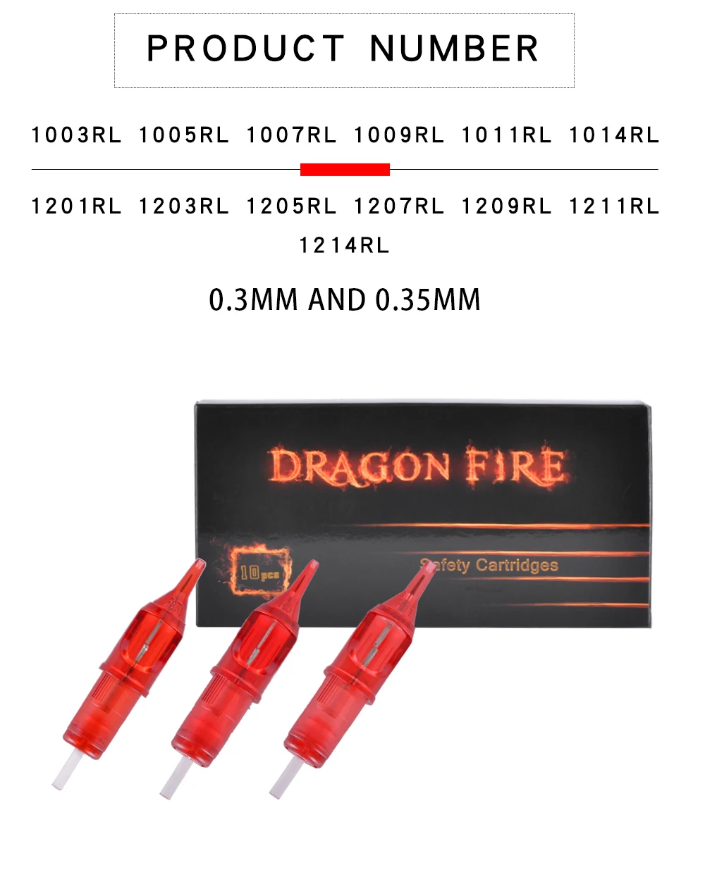 Disposable Tattoo Needles RL Cartridge Needle for Machine Pen Grip 10pcs Liner Shader Silicone Permanent Makeup RS RM M1 Disposable Tattoo Needles RL Cartridge Needle for Machine Pen Grip 10pcs Liner Shader Silicone Permanent Makeup RS RM M1