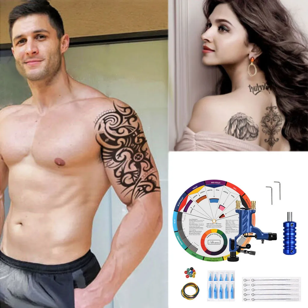 

Tattoo Machine Color Wheel Practice Accessories Set lightweight And Easy To Use