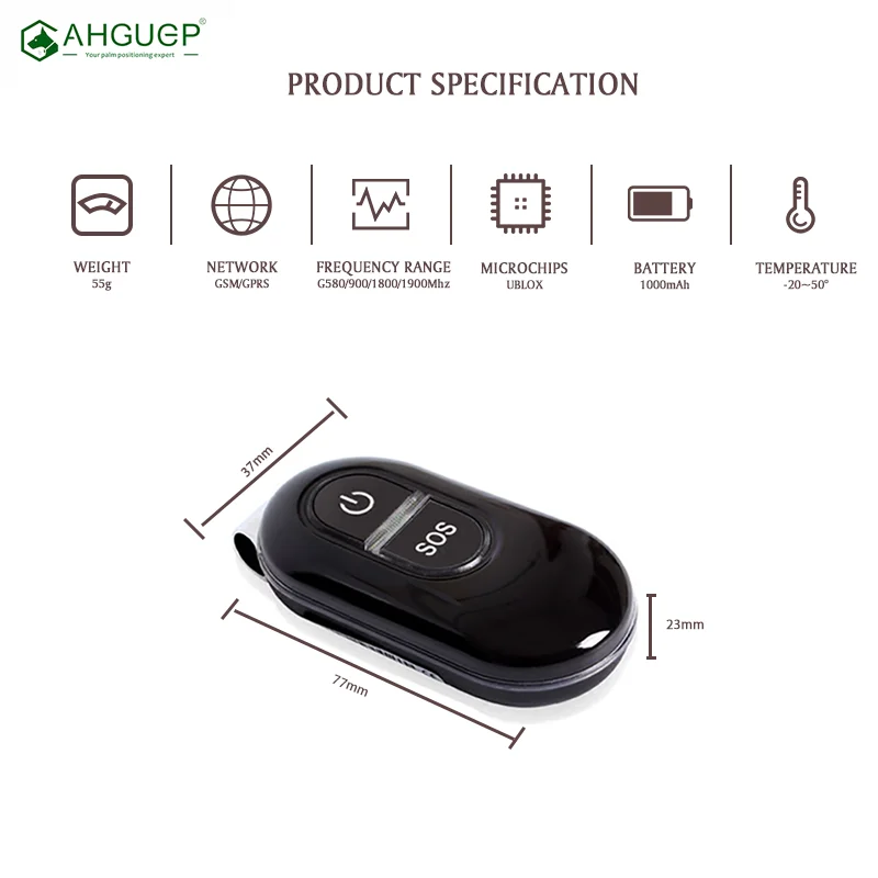 Hound gps Collor трекер для собак анти-потеря в реальном времени гео забор история трек локатор