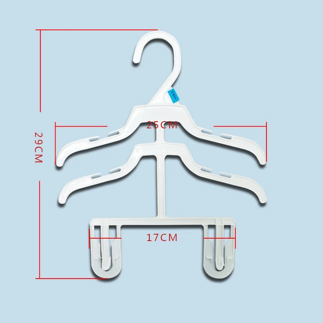 Baby One-Piece Bodysuit Display Plastic Hangers 