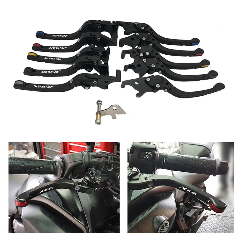 SEMSPEED стояночный замок рычаги для Yamaha XMAX 125 250 300 400 2017 2018 2019 2020 CNC мотоцикл ручка