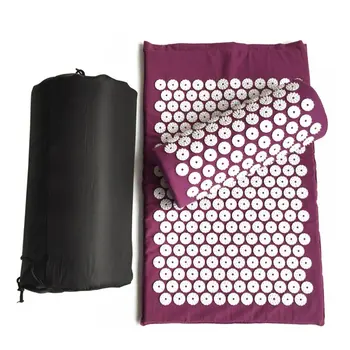 

Acupuncture Massage Mat Acupuncture Massage Pillow Set Yoga Mat Set Massage Pillow Set Increases Blood Circulation