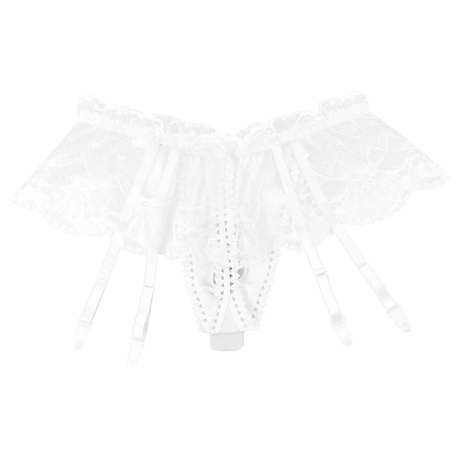 Men's Sexy Lace G-String Pouch Panties