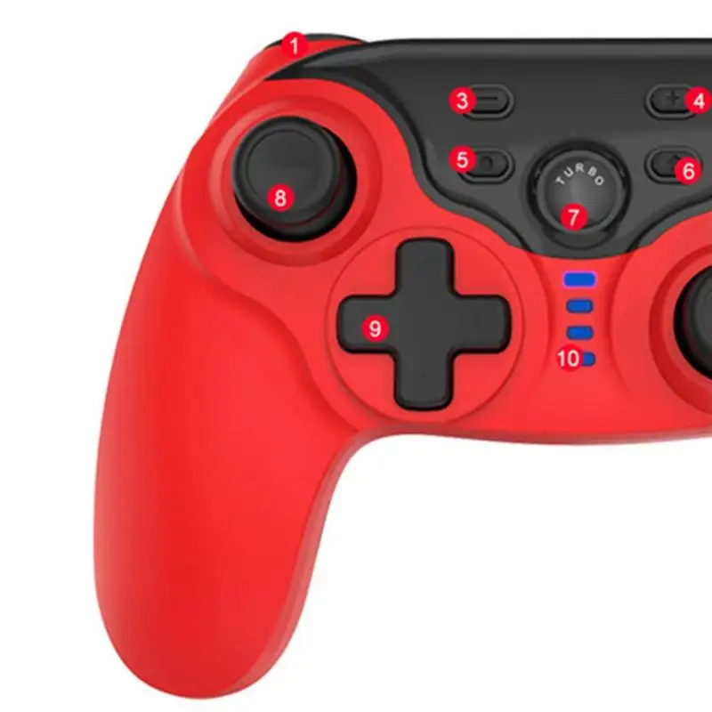 Bluetooth геймпад контроллер игровая консоль с вибрацией подходит для Kind Switch NS нет необходимости загружать любые диски удобно