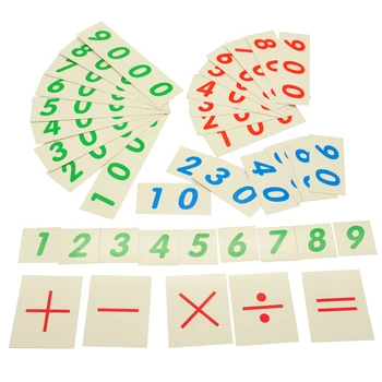 

Math Materials-Base Ten System&Digital boys girls Cards Beads Toys Kids Educational Toys Matematicas kindergarten