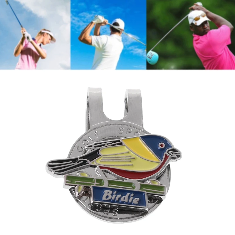 

Personalized Bird Golf Ball Marker With Magnetic Hat Clip Clamp Accessories Gift