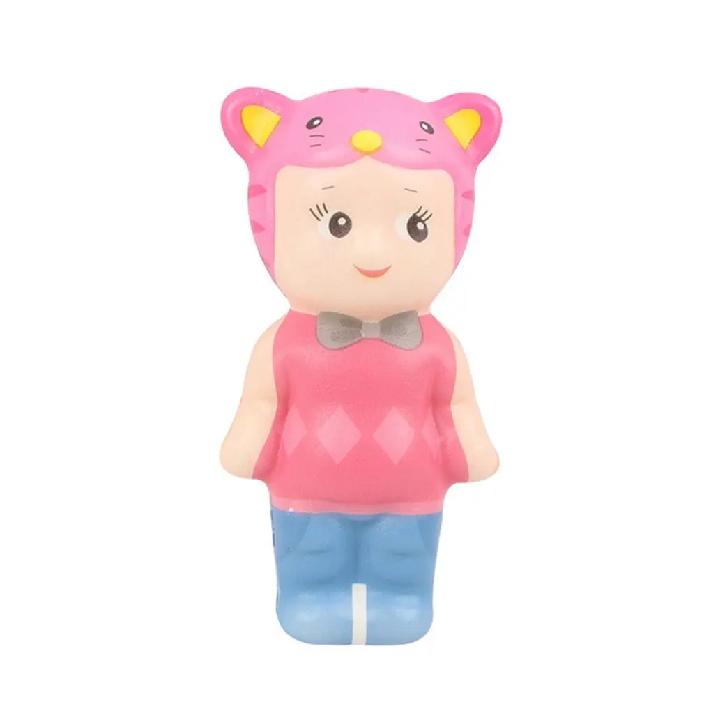 Игрушечная игрушка из пенопласта с изображением головы животного, медленно восстанавливающая декомпрессионная игрушка, украшение из пенопласта, расслабленная игрушка, образец торта