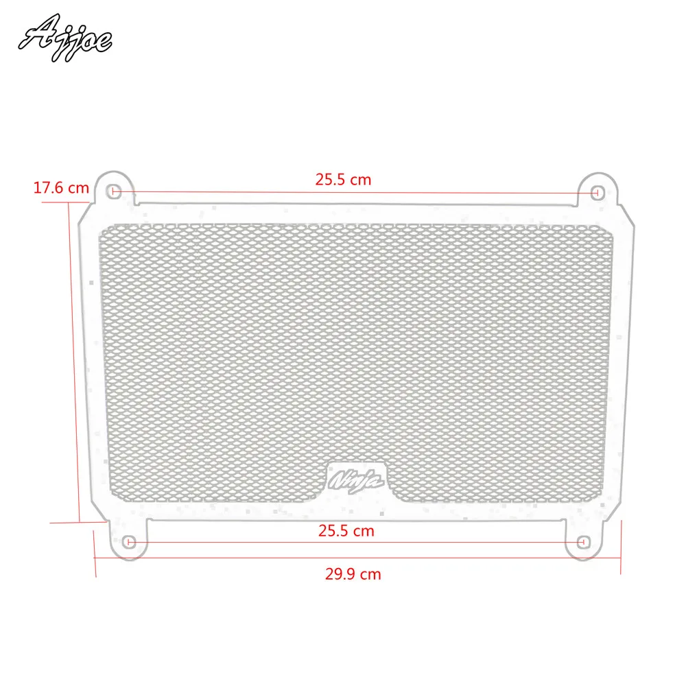 Для Kawasaki Ninja 400 Ninja400- мотоциклетная решетка радиатора Защитная крышка
