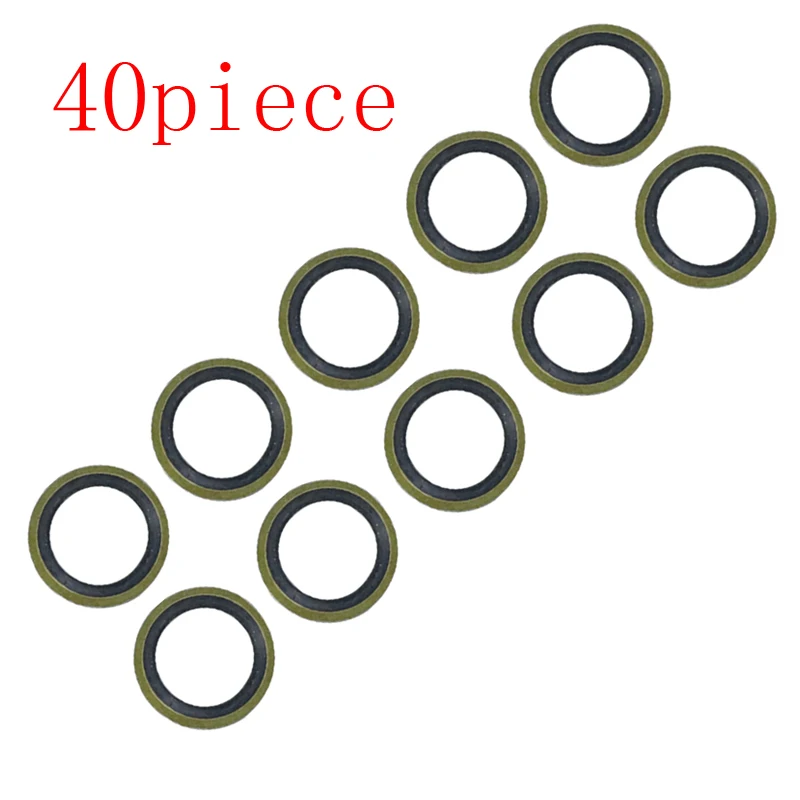 M10 Banjo Bolt Oil Drain Screw Sealing Washer gaskets for Motorcycle Hydraulic clutch Brake Pump Brake Hose Caliper motorcycle bolt screws