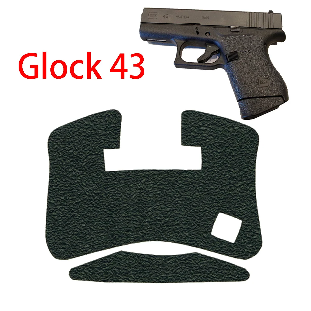 Нескользящая резиновая текстурная рукоятка G43 перчатка на заказ Glock43 кобура