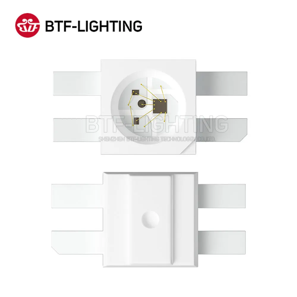  BTF6812RGB MINI-E (similar with WS2812B) 2000pcs 3228 SMD Pixels LED Chip 0.2W/PCS Individually Add - 4000262391124