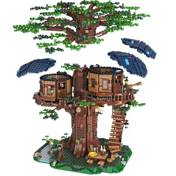 

21318 City Street View Idea Lepining Friends Technic Creator House Tree Model Building Blocks Toys Kids Educational Toys Gifts