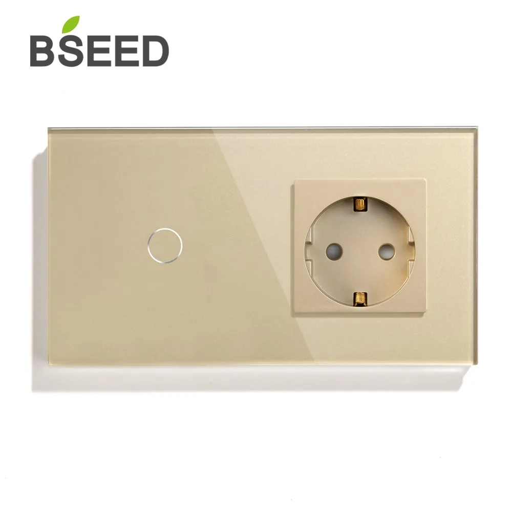 Bseed-interruptor touch de 1 gang, 1 way,