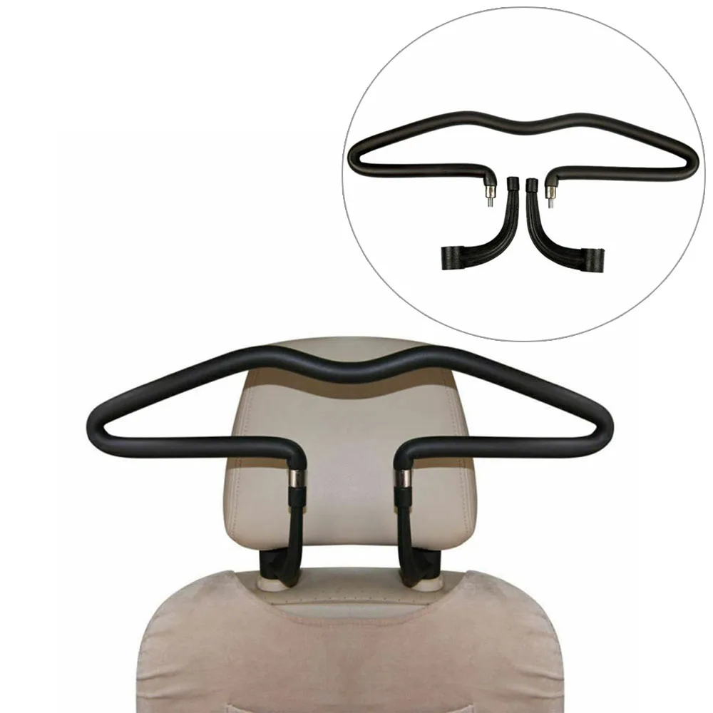 Автомобильный подголовник на заднем сиденье, куртка, пальто, костюмы, вешалка для одежды, держатель из нержавеющей стали, аксессуары для украшения автомобиля