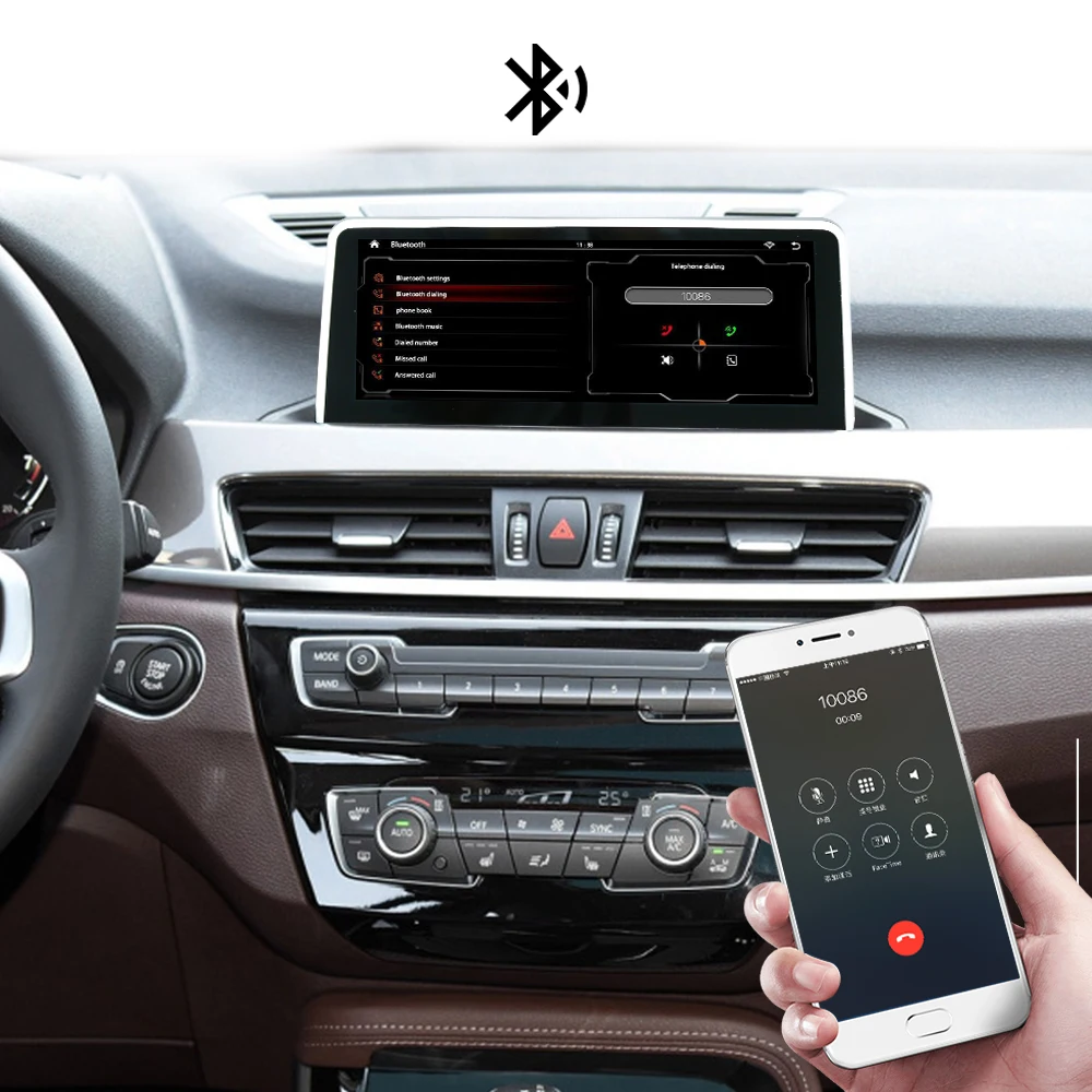 10,2" ips экран Qualcomm четырехъядерный Android 8,1 автомобильный мультимедиа для BMW X1 E84 gps навигационный головное устройство Bluetooth IDRIVE