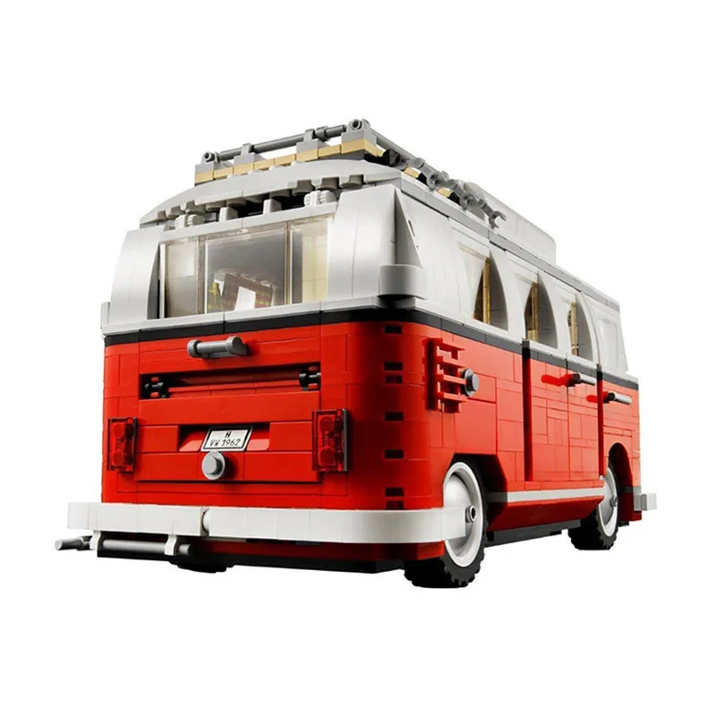 21001 Volkswagen T1 Camper 21002 MINI Cooper 21003 Жук блоки Совместимые части игрушек 10220 10252 10242 подарки для детей