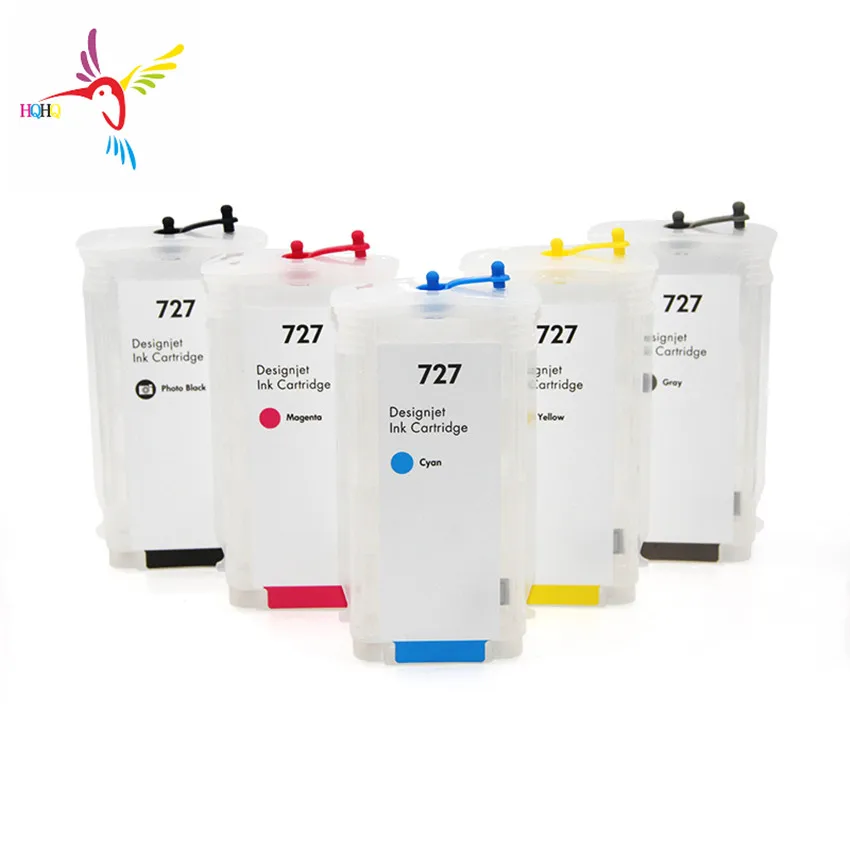 

280ML/PC For HP 727 Empty Refill Ink Cartridge 727 For HP Ink For HP DesignJet T1530 T920 T1500 T2500 T930 Printer