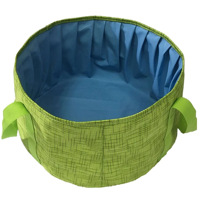 

Multi-Function Travel Basin Folding Wash Basin Outdoor Wash Basin Portable Folding Bucket Camping Trolley