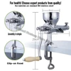 Stainless steel manual juicer Meat, fruit, vegetables, wheatgrass press Household kitchen tools  Hand - operated juice machine 4