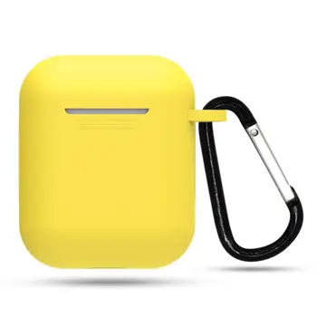 

Applicable Airpods Bluetooth Silicone Headphone Set Anti-fall Belt Hook Case Thin Case with Hanging Buckle Earphone Accessories