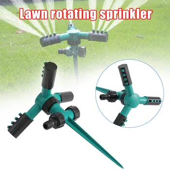 

360 Degree Rotating Lawn Sprinkler Automatic Watering System for Garden Hose _WK