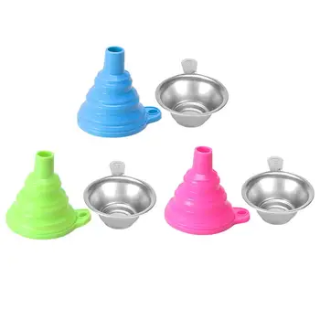 

1Set Metal UV Resin Filter Cup and Silicone Funnel Disposable for 3D Printer Kit