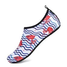 Мягкая обувь для Босиков летняя водонепроницаемая обувь мужские акваноски дышащие пляжные тапочки кроссовки для плавания женские сандалии для дайвинга