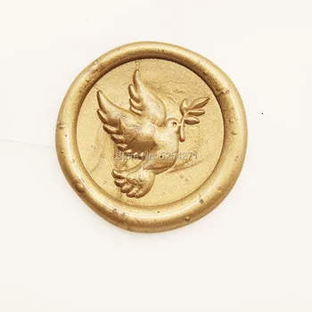 

3D Dove Wax Seal Stamp