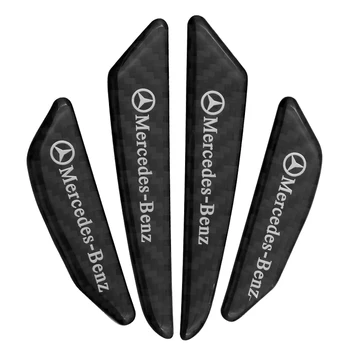 

4pc Car door trim strip anti-scratch strip anti-collision trim door protection sticker For Mercedes benz A B R G Class c300 c200