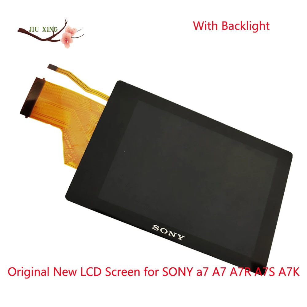 LCD Display Screen For SONY a7 A7 A7R A7S A7K Digital Camera Repair Part With Backlight Protection Glass