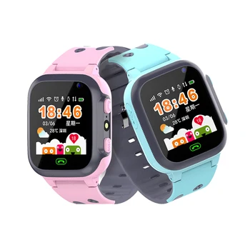 

Children Anti-lost Smart Watch Camera Lighting Touch Screen SOS Call LBS Location Finder Kid Baby Smartwatch Baby Girl Boy Watch