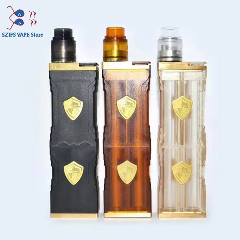 Огромный паровой испаритель knight box mod kit механический мод двойной подходит для 4