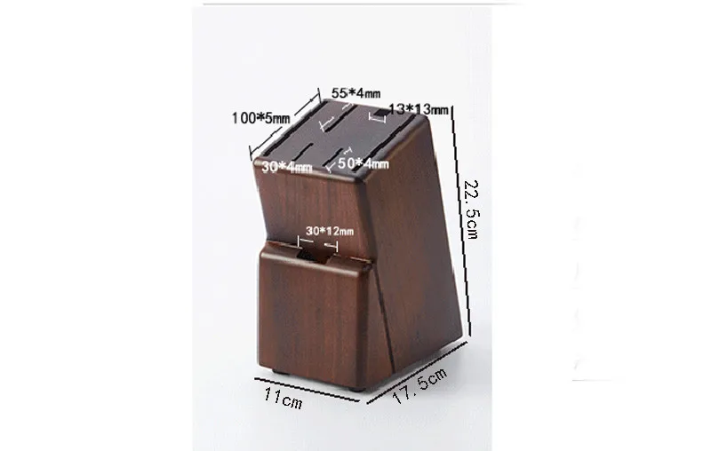 Top Grade Bamboo Kitchen Knife Holder 7-Holes Multifunctional Holder Knife Kitchen Utensils Storage Rack Knife Rack Kitchen Supplies14
