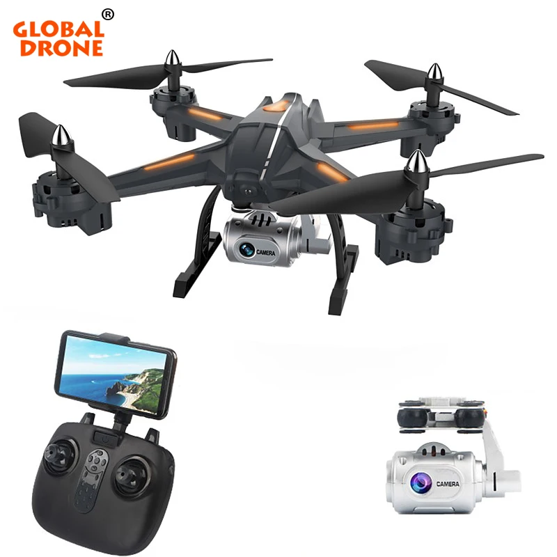 Global Drone XY S5 RC Квадрокоптер Дрон с HD 1080P WiFi камерой Профессиональный FPV Вертолет