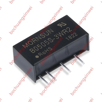 

B0505S-3WR2 3W, fixed input voltage, isolated & unregulated single output 1500VDC