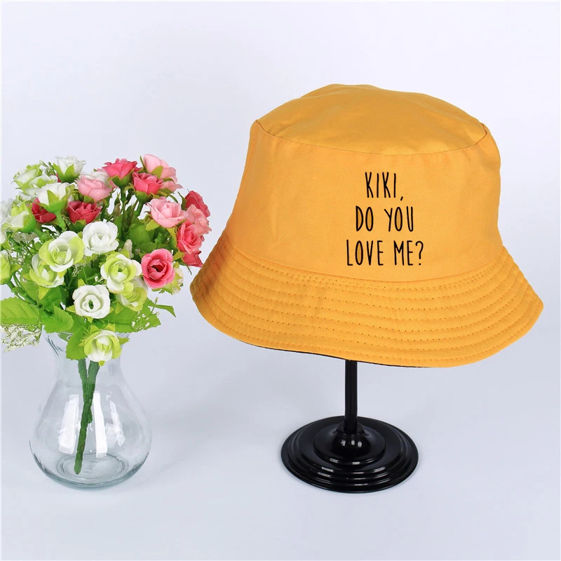 Kiki do you love me летняя шляпа Женская Мужская Панама, шляпа-Панама Kiki do you love me дизайн плоский солнцезащитный козырек рыбалка, рыбак шляпа